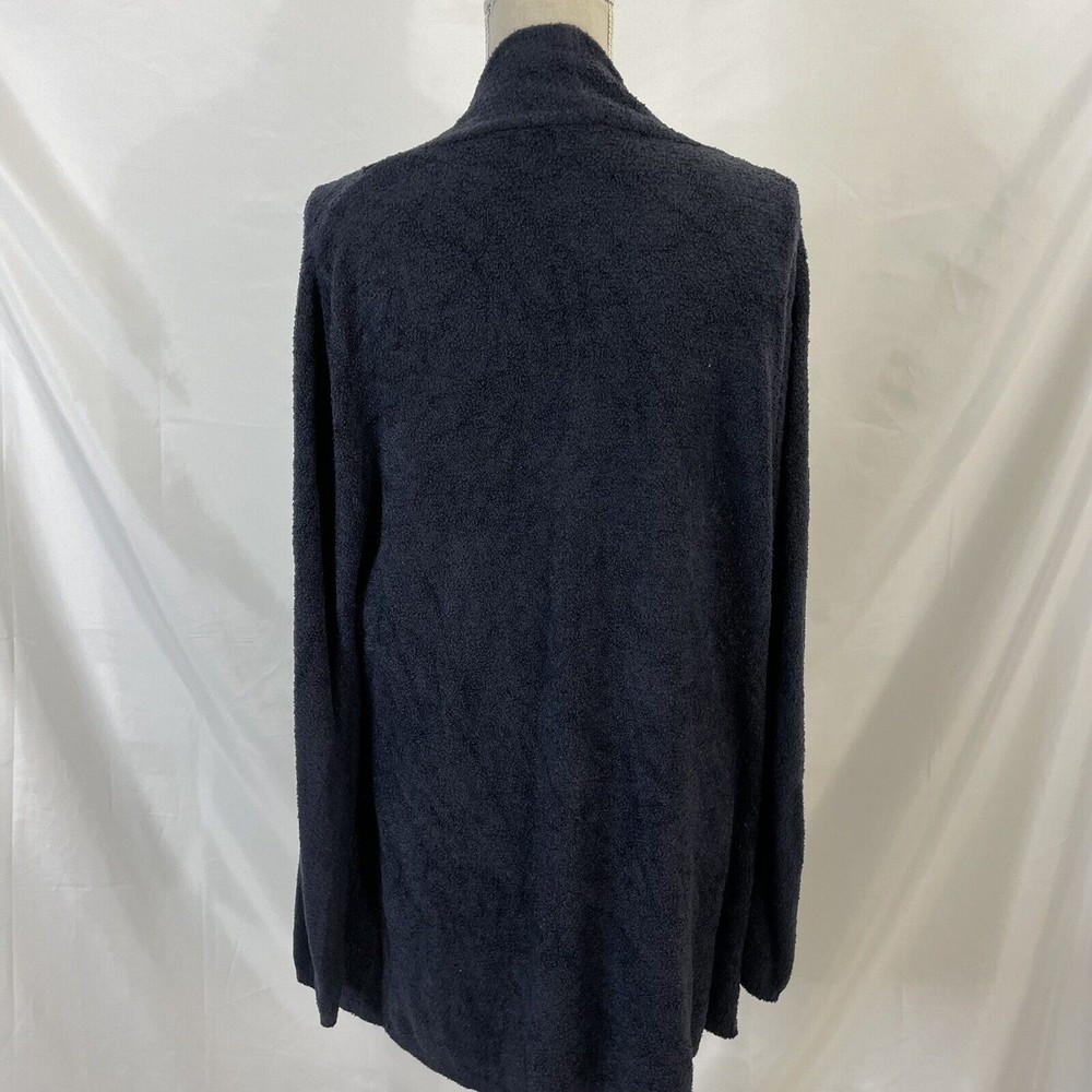 Barefoot Dreams Cardigan Sweater CozyChic Lite Island Wrap Pacific Blue 1X Plus - Picture 4 of 6